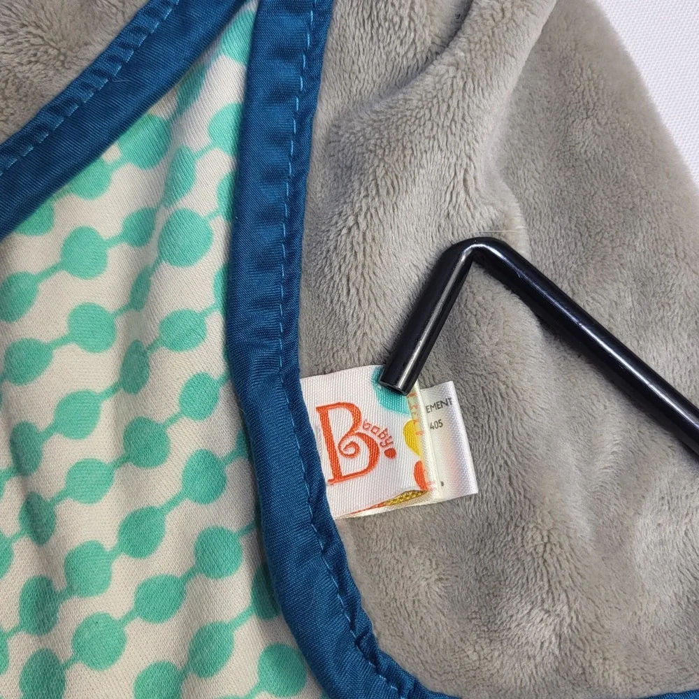 Koala‎ Stuffed Plush Lovey Blankie Grey Aqua Blue Cuddly Bear Blanket